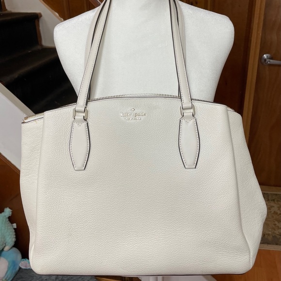 Kate Spade Cream Tote Bag - Picture 1 of 8